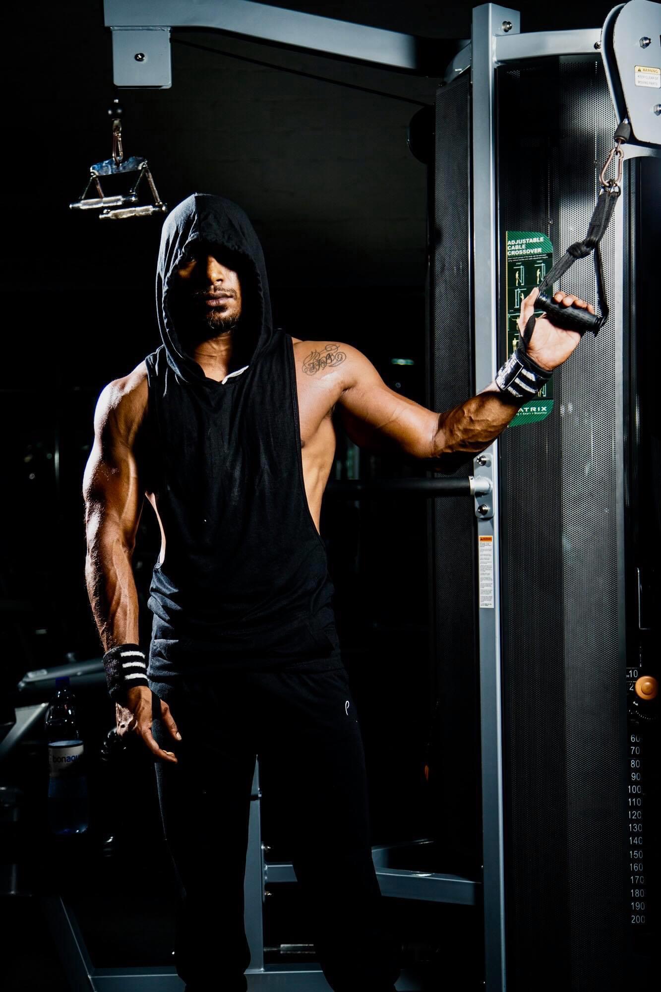 An athlete training at The Hammer